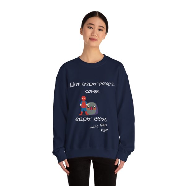 With Great Power Comes Great Kyous – Sweatshirt - Image 16