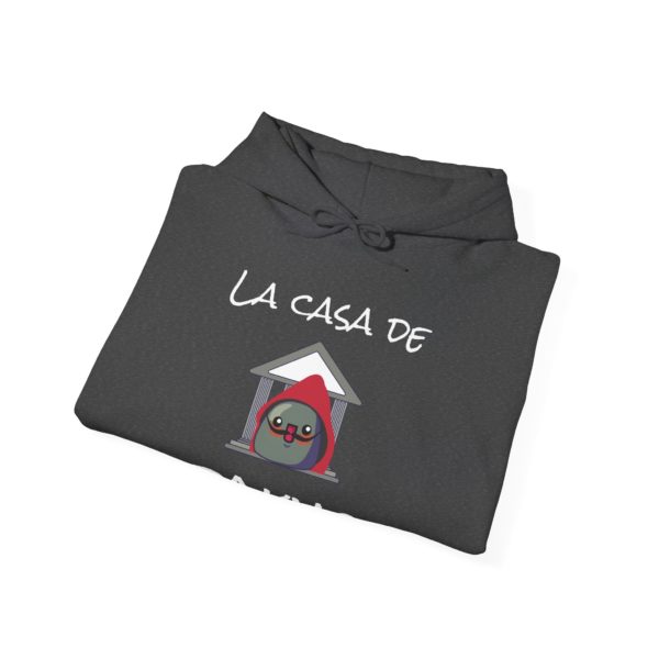 "La Casa de Pakyou" Hoodie – Red, Rebellious & Ridiculous 🔴🧨 - Image 12