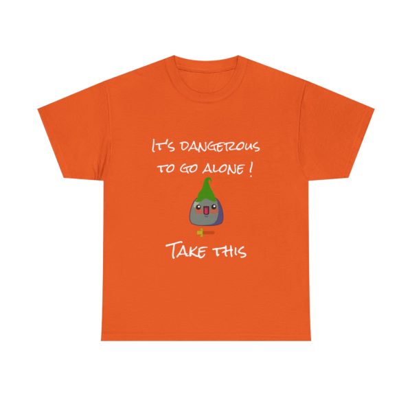 "It’s Dangerous to Go Alone – Take Kyou!" T-Shirt – Retro Quest Edition 🗡️🪨 - Image 9