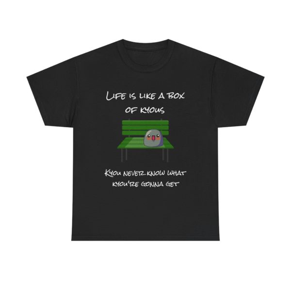"Life Is Like a Box of Kyous" T-Shirt – A Forrest Kyoump Classic! 🎩🍫 - Image 5