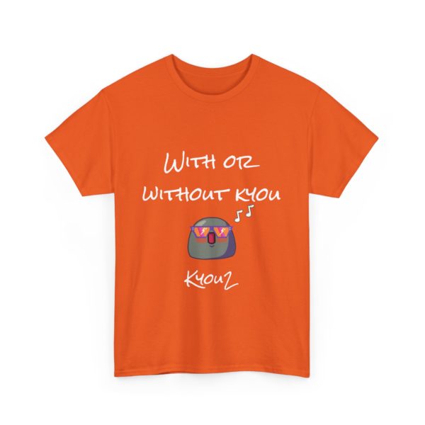 "With or Without Kyou" T-Shirt – A Kyou2 Classic! 🎸😎 - Image 11