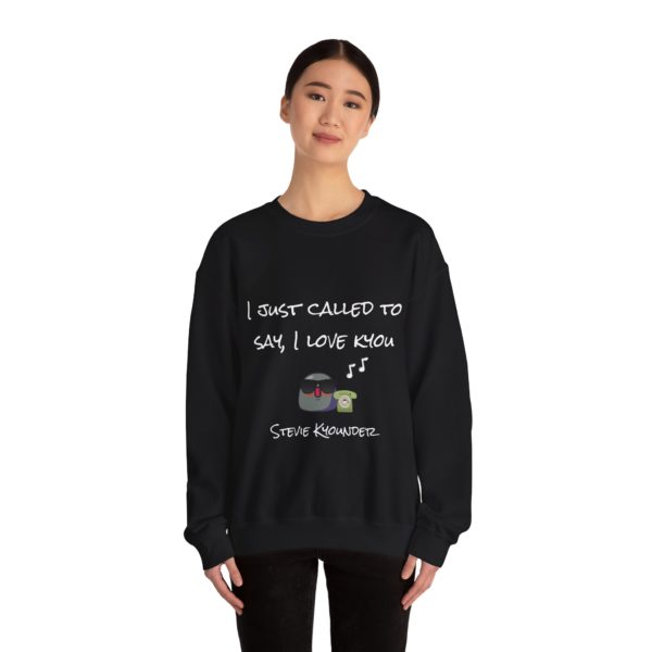 "Stevie Kyounder – I Just Call to Say I Love Kyou" Sweatshirt 🎶 - Image 8