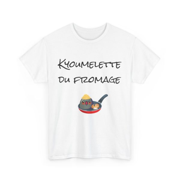 "Kyoumelette du Fromage" T-Shirt – A Cheesy Classic with a Kyou Twist! 🧀 - Image 7
