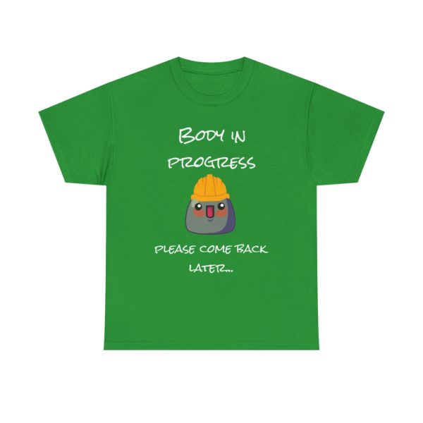 "Body in Progress – Please Come Back Later" T-Shirt 🏗️💪 - Image 13