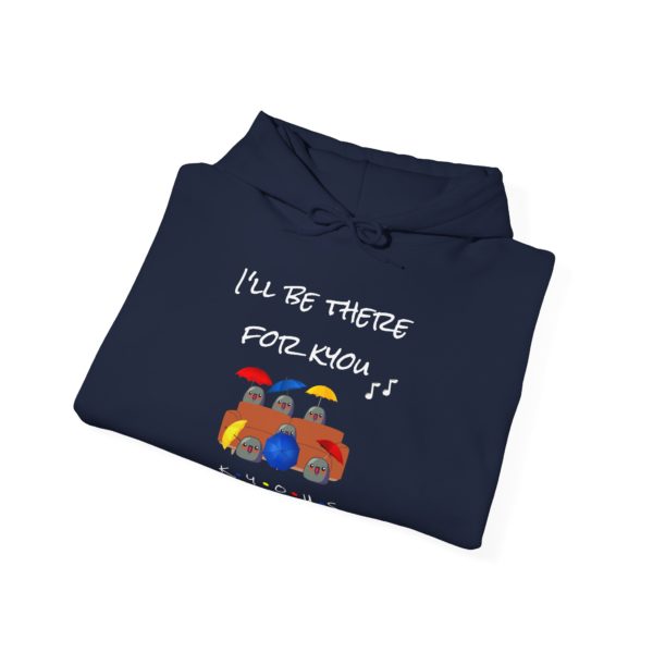 "I’ll Be There for Kyou" Hoodie – The Ultimate Sitcom Tribute! ☂️📺 - Image 16