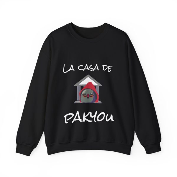"La Casa de Pakyou" Sweatshirt – Heist Mode Activated 🔴💰 - Image 5
