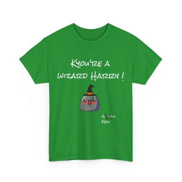 "Kyou’re a Wizard, Harry" T-Shirt – Magical Mayhem Edition 🧙‍♂️🪨 - Image 15