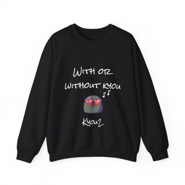 "With or Without Kyou" Sweatshirt – Kyou2 Edition 🎸💔 - Image 5