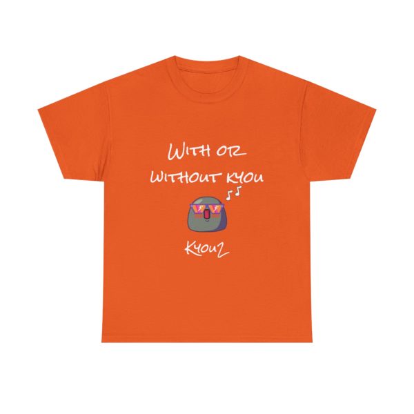 "With or Without Kyou" T-Shirt – A Kyou2 Classic! 🎸😎 - Image 9