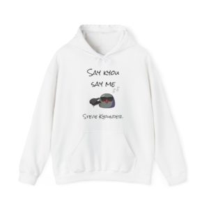 Hoodie with Kyou in sunglasses at piano and text "Say Kyou, Say Me"