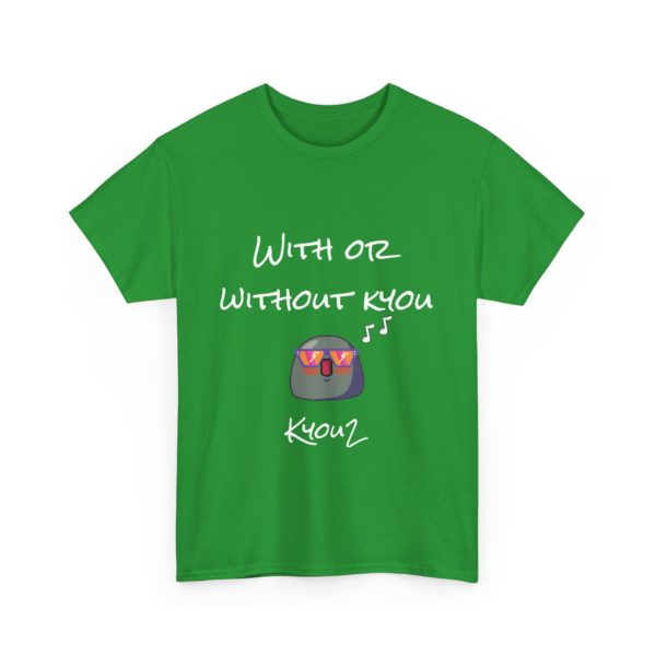 "With or Without Kyou" T-Shirt – A Kyou2 Classic! 🎸😎 - Image 15