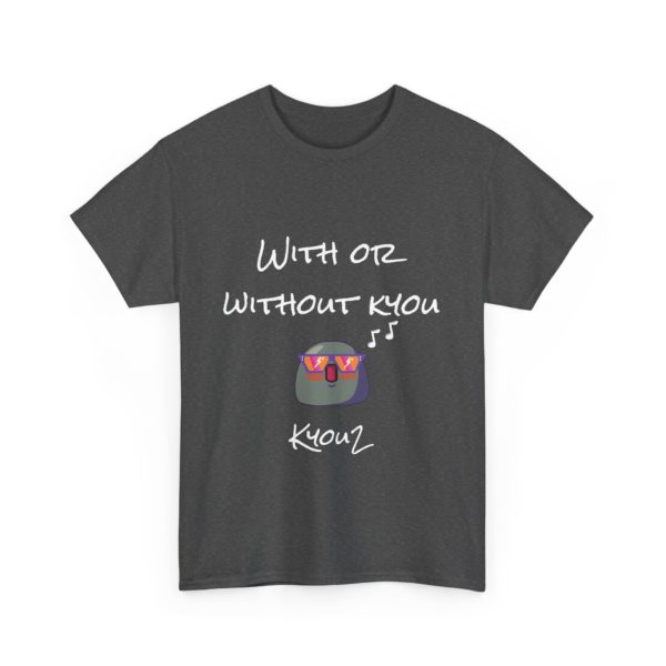 "With or Without Kyou" T-Shirt – A Kyou2 Classic! 🎸😎 - Image 19