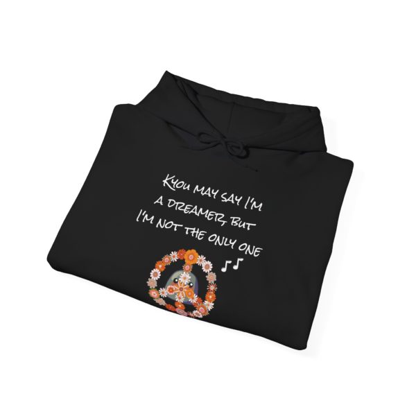 "John Kyounnon – Kyou May Say I'm a Dreamer" Hoodie ☮️🎶 - Image 8