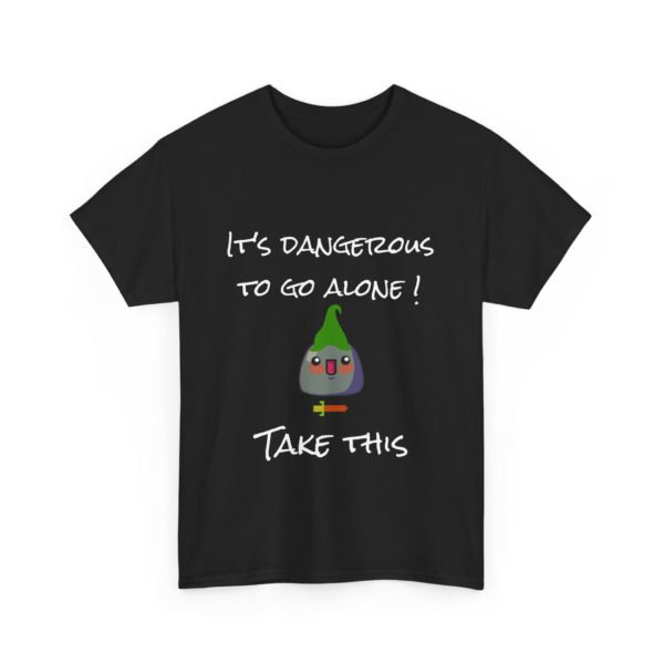 "It’s Dangerous to Go Alone – Take Kyou!" T-Shirt – Retro Quest Edition 🗡️🪨 - Image 7