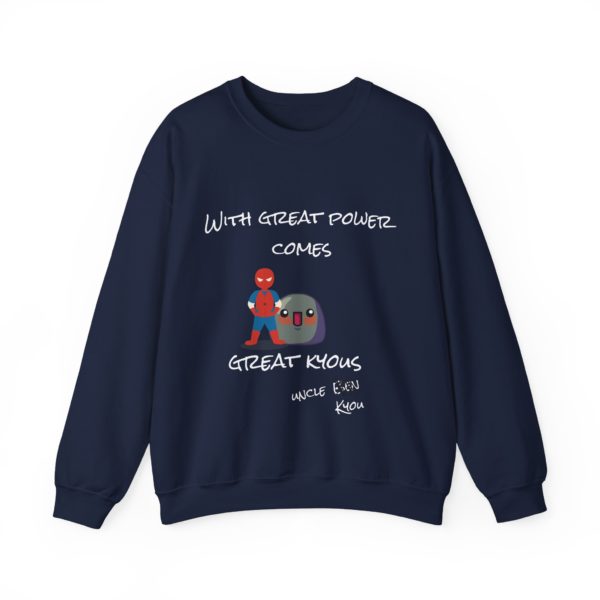 With Great Power Comes Great Kyous – Sweatshirt - Image 13
