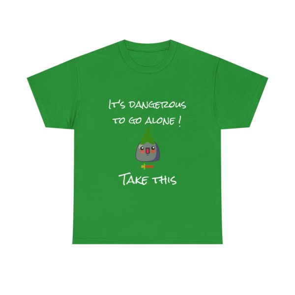"It’s Dangerous to Go Alone – Take Kyou!" T-Shirt – Retro Quest Edition 🗡️🪨 - Image 13