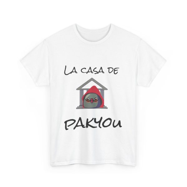 "La Casa de Pakyou" T-Shirt – The Ultimate Heist Begins! 💰🎭 - Image 3