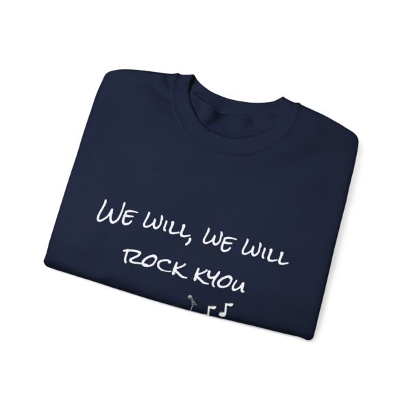 "We Will, We Will Rock Kyou" Sweatshirt – Freddie Merkyoury Edition 👑🎤 - Image 15