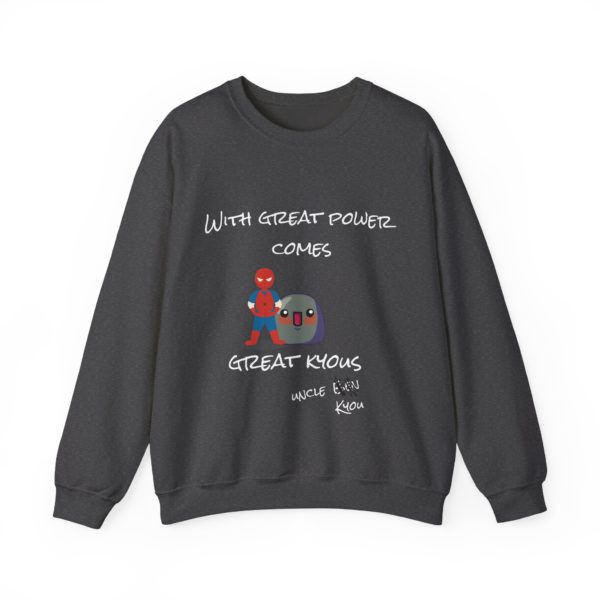 With Great Power Comes Great Kyous – Sweatshirt - Image 9