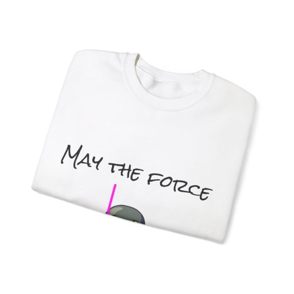 "May the Force Be with Kyou" Sweatshirt – A Galactic Kyou Tribute! 🌌⚔️ - Image 3