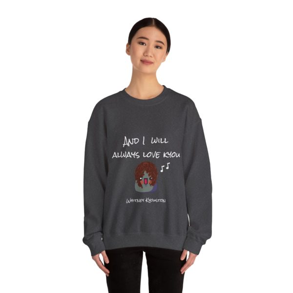"I Will Always Love Kyou" Sweatshirt – Whitney Kyouston Edition 💔🎤 - Image 12