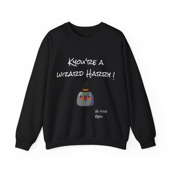 "Kyou’re a Wizard, Harry" Sweatshirt – A Magical Kyou Parody! 🧙‍♂️⚡ - Image 5