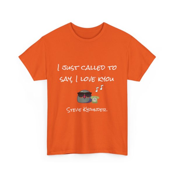 "Stevie Kyounder – I Just Call to Say I Love Kyou" T-Shirt 🎶 - Image 11