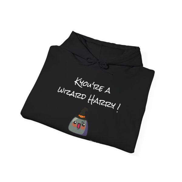"Kyou’re a Wizard, Harry" Hoodie – The Magical Kyou Edition! 🧙‍♂️⚡ - Image 8