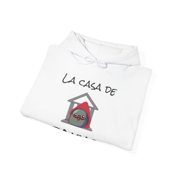 "La Casa de Pakyou" Hoodie – Red, Rebellious & Ridiculous 🔴🧨 - Image 4