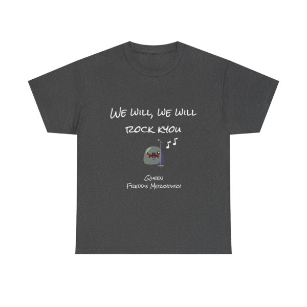 "We Will, We Will Rock Kyou" T-Shirt – A Freddie Merkyoury Tribute! 🎤🔥 - Image 17