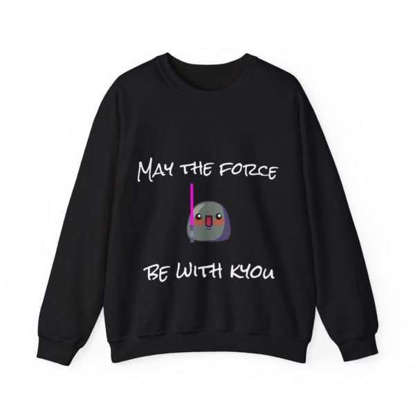 "May the Force Be with Kyou" Sweatshirt – A Galactic Kyou Tribute! 🌌⚔️ - Image 5