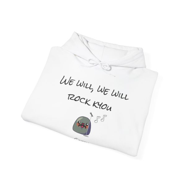 "We Will, We Will Rock Kyou" Hoodie – Freddie Merkyoury Edition 👑🔥 - Image 4