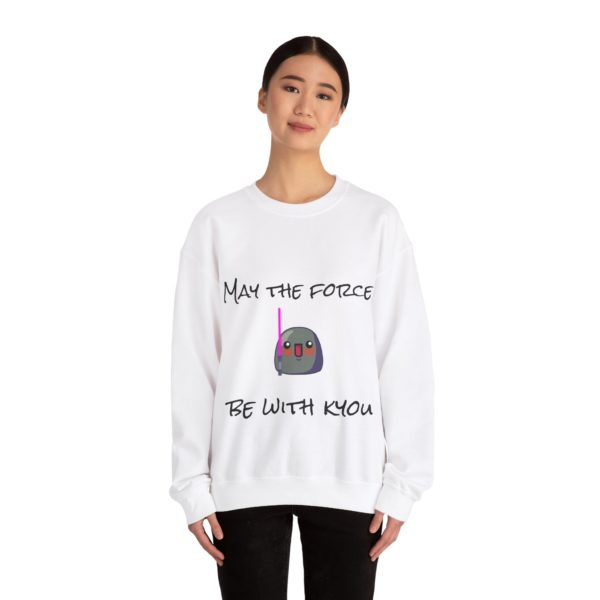 "May the Force Be with Kyou" Sweatshirt – A Galactic Kyou Tribute! 🌌⚔️ - Image 4