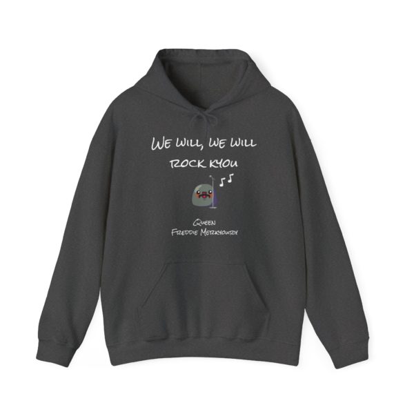 "We Will, We Will Rock Kyou" Hoodie – Freddie Merkyoury Edition 👑🔥 - Image 9