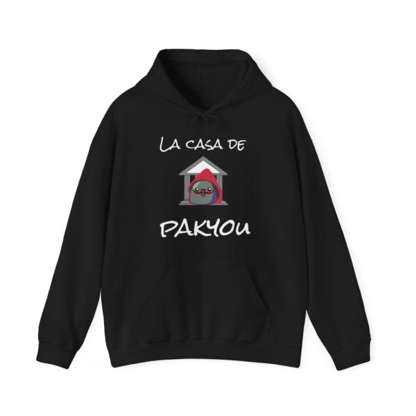 "La Casa de Pakyou" Hoodie – Red, Rebellious & Ridiculous 🔴🧨 - Image 5