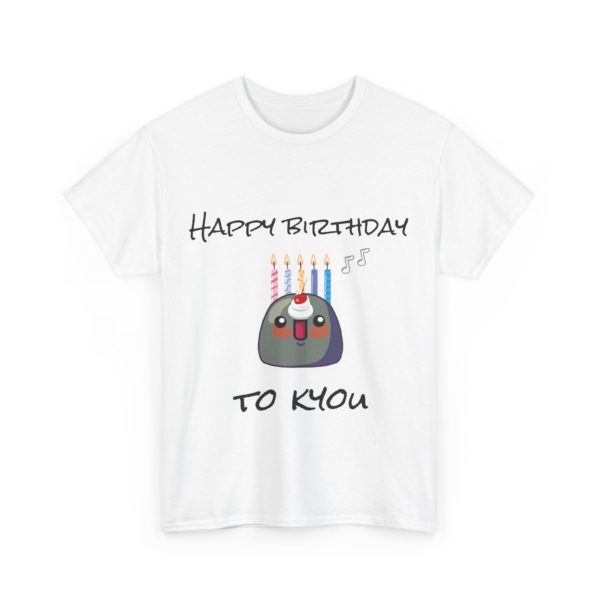 "Happy Birthday to Kyou" T-Shirt – The Sweetest Celebration Ever! 🎂🎉 - Image 3