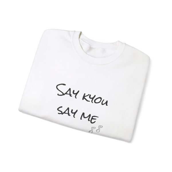 "Say Kyou, Say Me" Sweatshirt – Stevie Kyounder Edition 🎹🖤 - Image 3