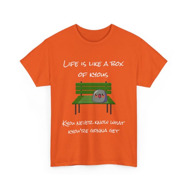 "Life Is Like a Box of Kyous" T-Shirt – A Forrest Kyoump Classic! 🎩🍫 - Image 11