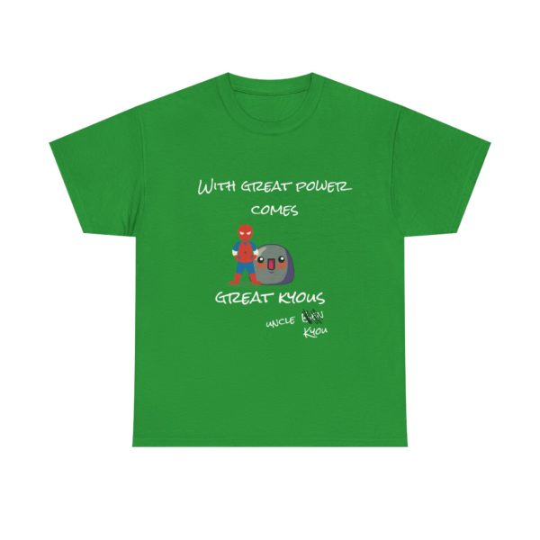 With Great Power Comes Great Kyous – T-Shirt - Image 13