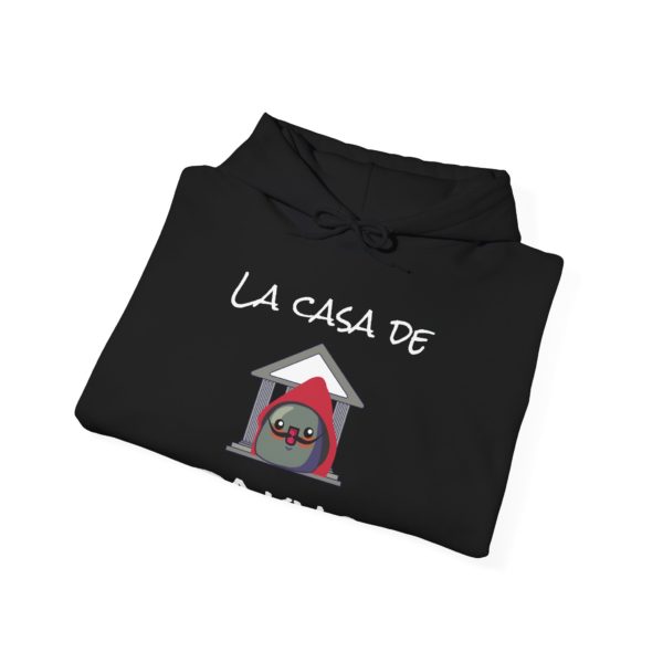 "La Casa de Pakyou" Hoodie – Red, Rebellious & Ridiculous 🔴🧨 - Image 8