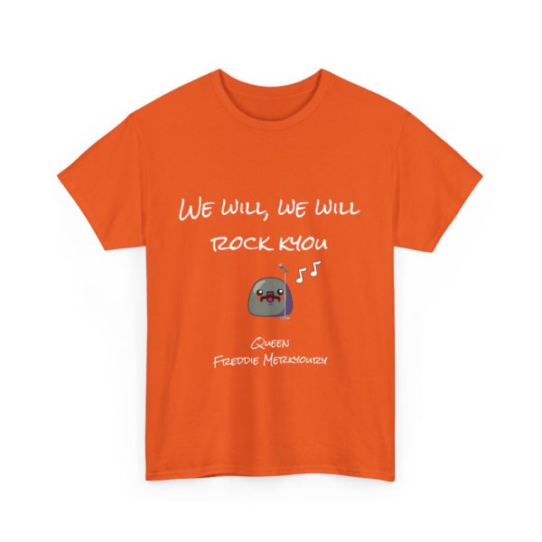 "We Will, We Will Rock Kyou" T-Shirt – A Freddie Merkyoury Tribute! 🎤🔥 - Image 11