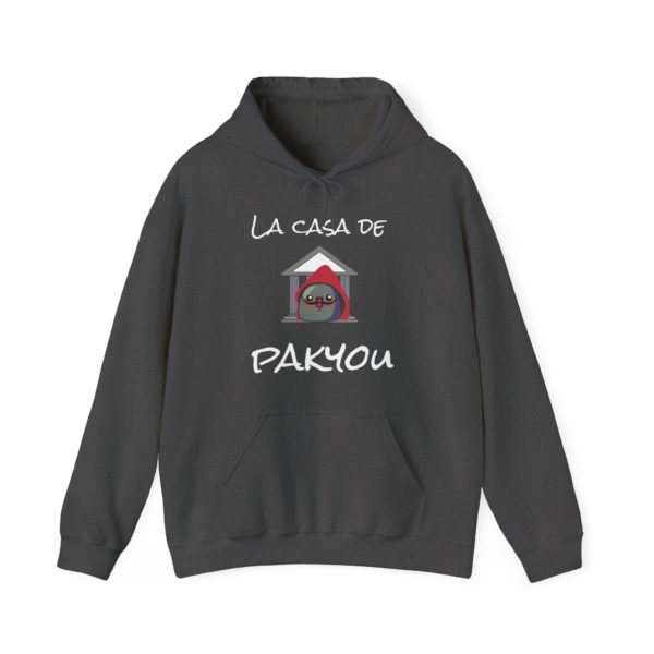 "La Casa de Pakyou" Hoodie – Red, Rebellious & Ridiculous 🔴🧨 - Image 9