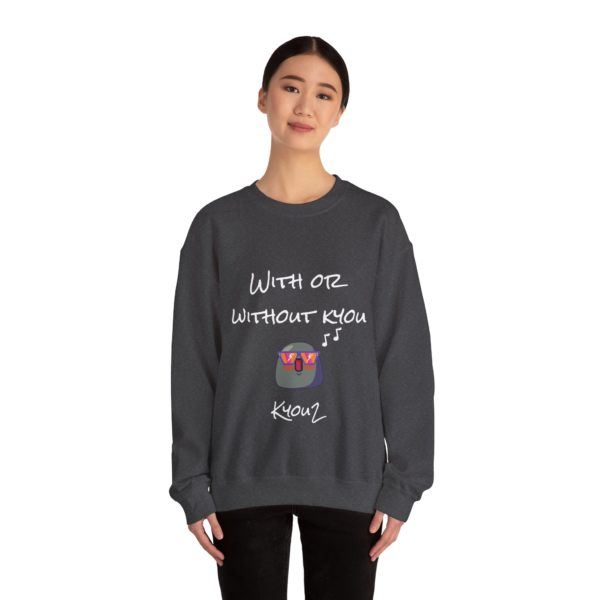 "With or Without Kyou" Sweatshirt – Kyou2 Edition 🎸💔 - Image 12