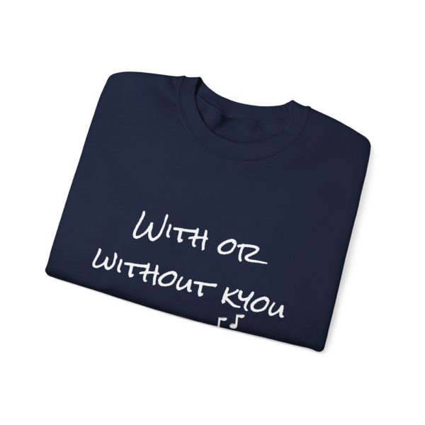 "With or Without Kyou" Sweatshirt – Kyou2 Edition 🎸💔 - Image 15