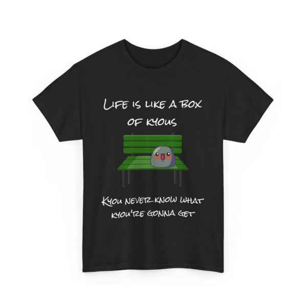 "Life Is Like a Box of Kyous" T-Shirt – A Forrest Kyoump Classic! 🎩🍫 - Image 7