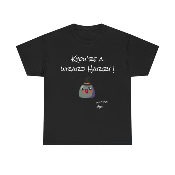 "Kyou’re a Wizard, Harry" T-Shirt – Magical Mayhem Edition 🧙‍♂️🪨 - Image 5
